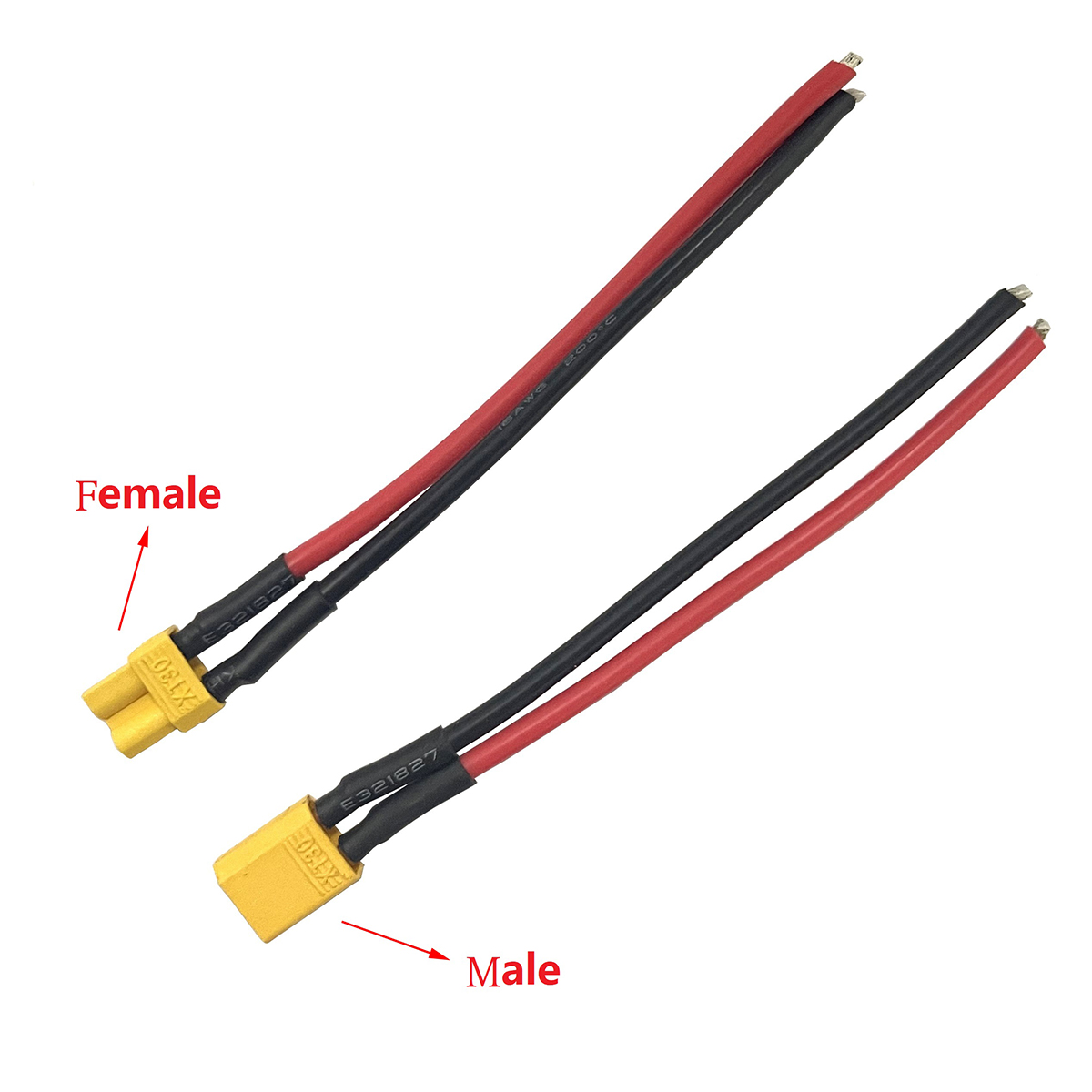 Drone Battery Balance Charger - XT30 Plug Male and Female Connector