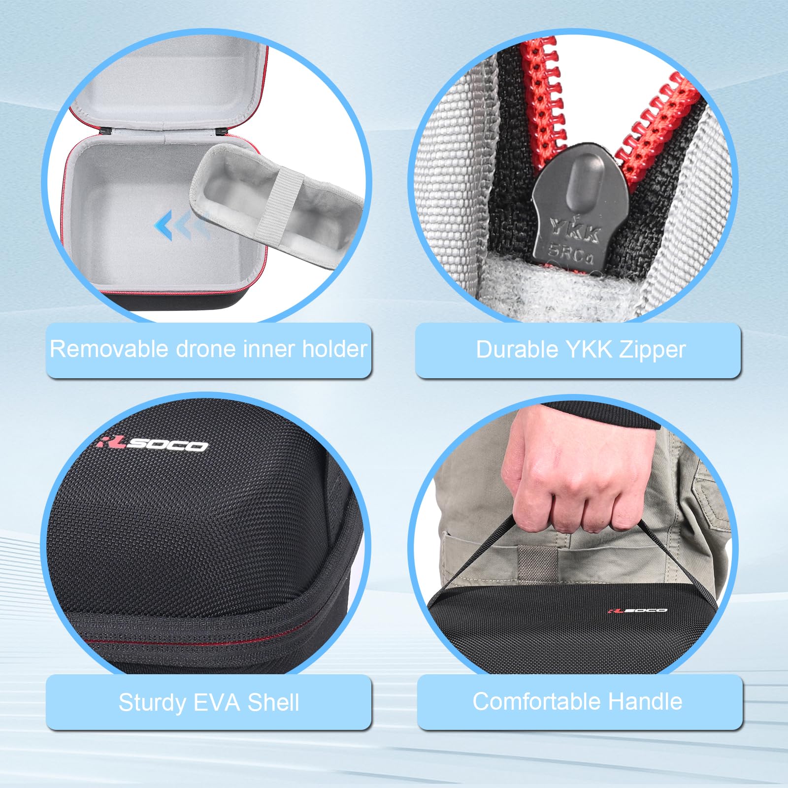 Portable Case for DJI Neo 2 Fl - Drone Battery Case review and price