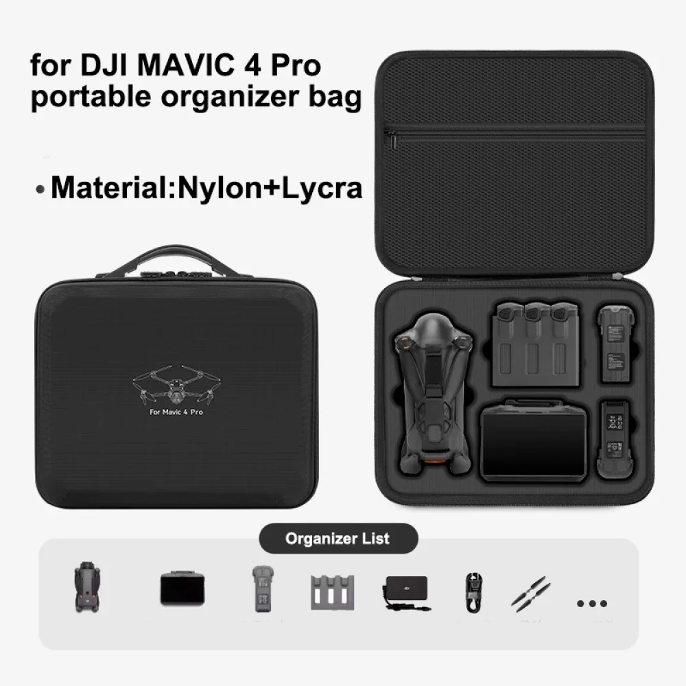for DJI Mavic 4 Pro Case,Porta - Drone Battery Case review and price